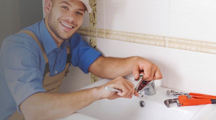 Faucet cartridge replacement in Errol, NH
